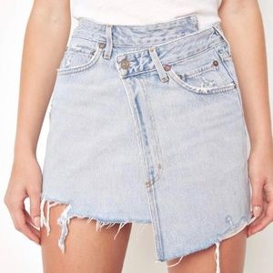 Agolde Crossover Skirt